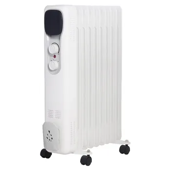 Airo Electric Heater Durable Metal PTC Heating Fan Oil-Filled Radiator for Household Bedroom Bathroom Living Room - Image 3