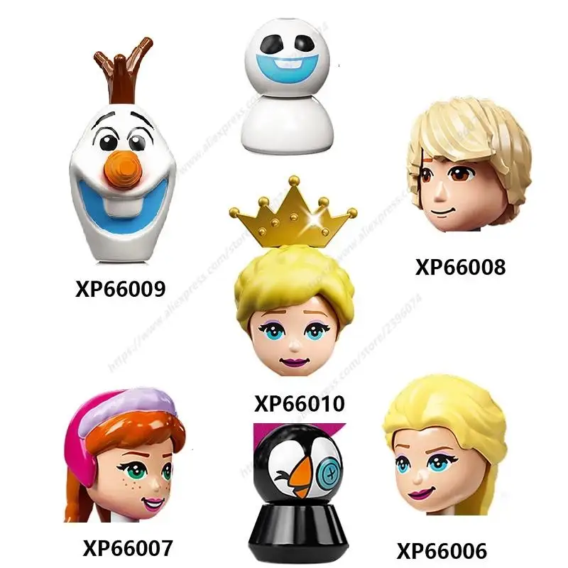 

Single F002-F021 models Girls Action Figures accessories Building Blocks toys Friends for children Series-155 XP66006 XP66007