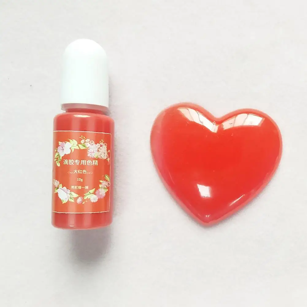 10ml Resin Epoxy Colorant Highly Permeable Pigment Liquid Resin Art Paint Crafts Coloring Epoxy Pigment Glue Color Essence
