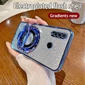 Blue with holder