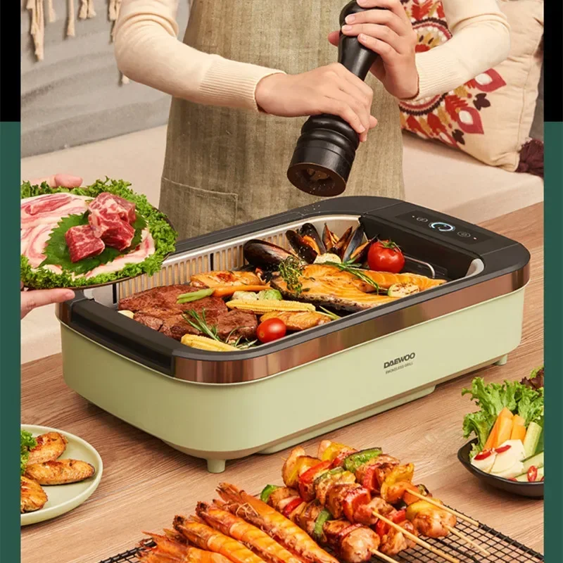 Smokeless Electric Household Grill  Grill Barbecue Electric Smokeless -  1500w - Aliexpress