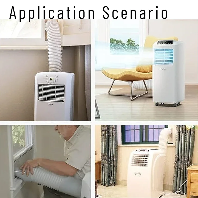 Portable Air Conditioner Window Vent Kit for Adjustable