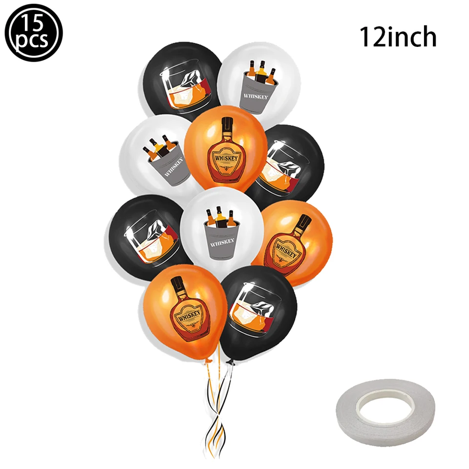 Decorazioni per feste di compleanno di whisky Bottiglia ... - AWS