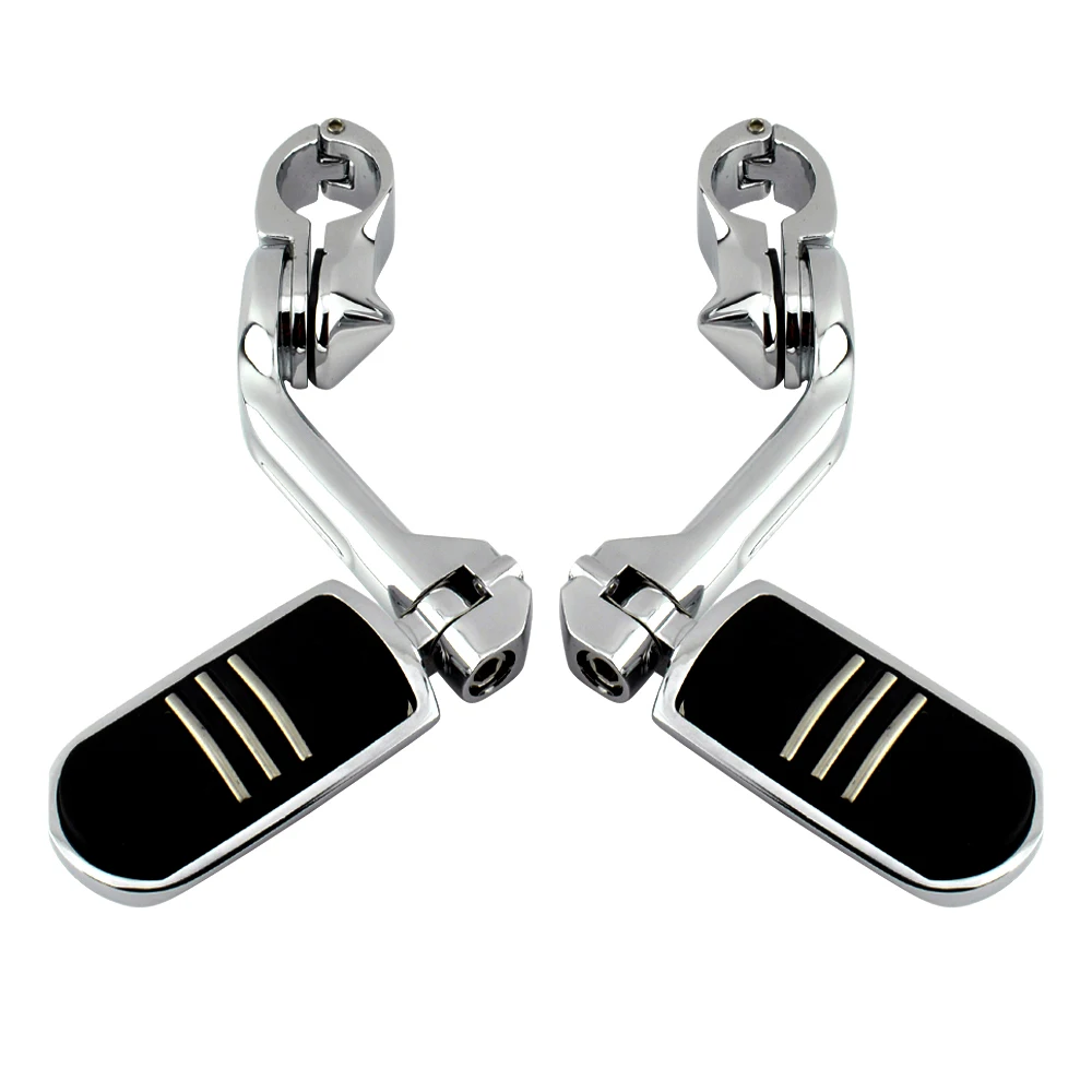 125HighwaypegsLongAngledAdjustableHighwayFootpegsforHarley