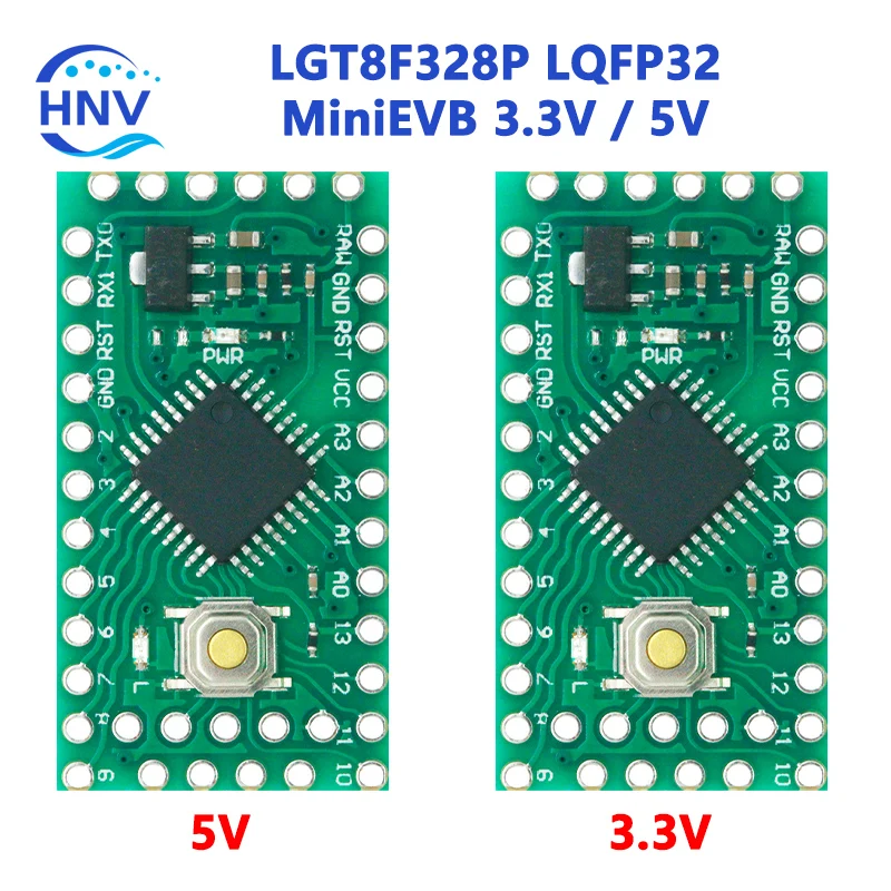 LGT8F328P-LQFP32-MiniEVB-3-3V-5V-Replaces-Pro-Mini-ATMEGA328P-Fully ...