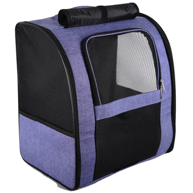 Pet Carrier Bag Pet Carrier Backpack Pet Bag Pet Carrier Bag Cat Bag Pets Backpack Outgoing Carry Cats Double Shoulder Travel Breathable Large Capacity Pet Supplies