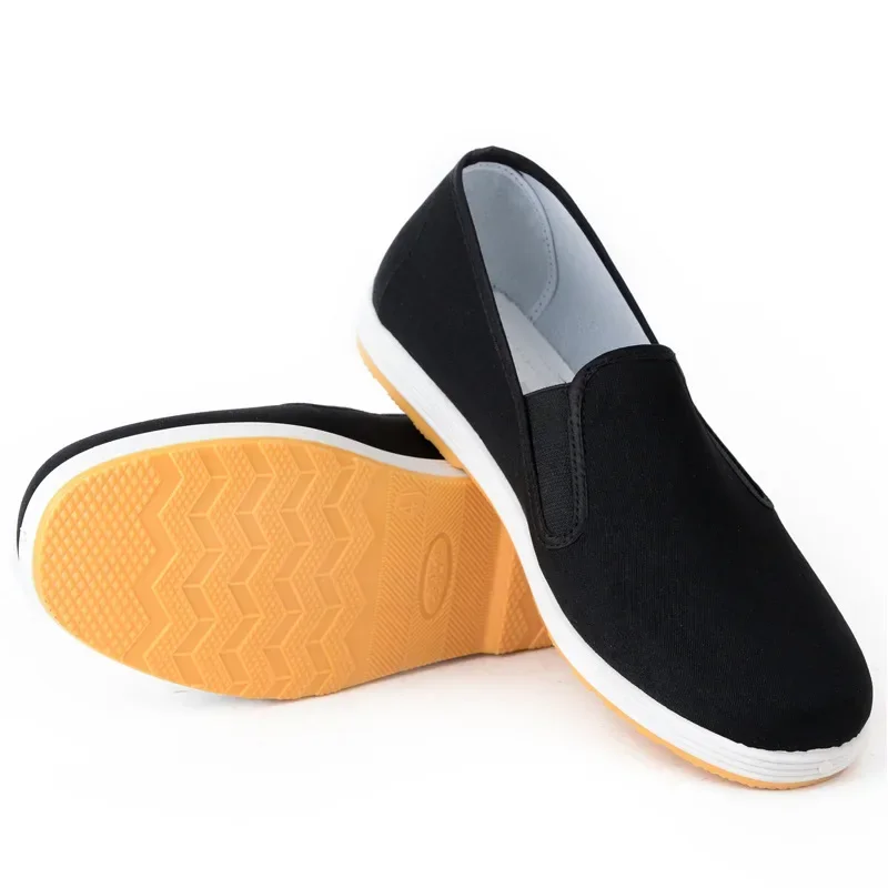 Chinese Traditional Kung Fu Shoes Wing Chun Tai-Chi Wushu Martial Arts Casual Shoes Old Beijing Cloth Taekwondo for Men