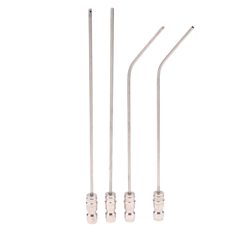 1개 고압 세척 니들 노즐 1/4인치 퀵 커넥트 슬림 디자인 깊은 세척용 에어컨 및 자동차 세척 탱크