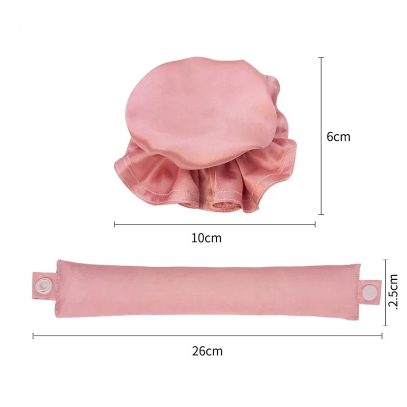 Hair Curling Tools Heatless Curling Rod No Heat Silk Curls Soft Hair Rollers Sleeping Headband Lazy Curlers