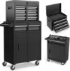 Tool Chest Cabinet Rolling- Heavy Duty Material & Lockable Top-Box & Storage Cabinet for Garage and Workshop - 5-Draw 1