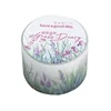 1Roll 2M PET Handbook Recycled Tape Planting Diary Glitter Sand Botanical Stickers Adhesives Round Stickers Scrapbook 30mm*2m 5