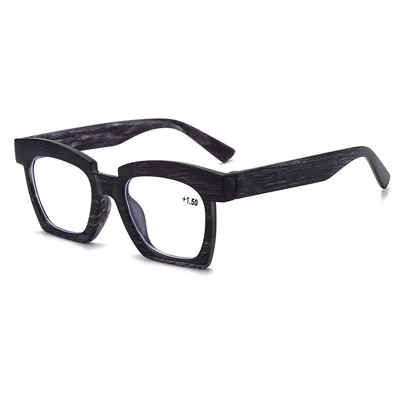 Oversized Square Reading Glasses Women Men Hyperopia Eyeglasses Prescription Diopter Eyewear +1.5 +2 +2.5 +3 +3.5 4