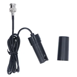 Premium PH Electrode Probe with BNC Connector for Aquarium, Hydroponics, and Pool Testing (Black)