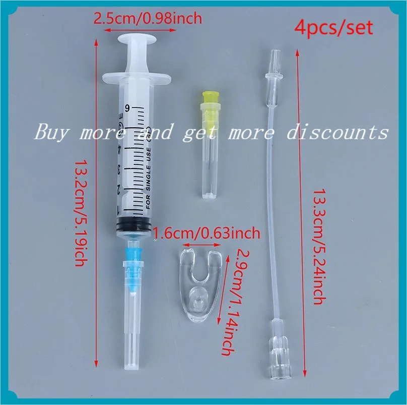Disposable Mesogun Mesotherapy catheter for injection of water-based beauty equipment consumables Mesotherr catheter