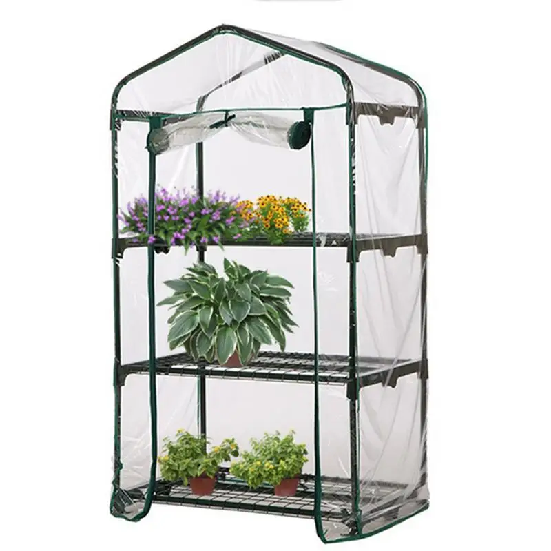 Outdoor For Garden Giardinaggio Warm Waterproof Serra Mini Fioriera Portatile House Flower Frame Meaty Sun Room Hothouse Cover