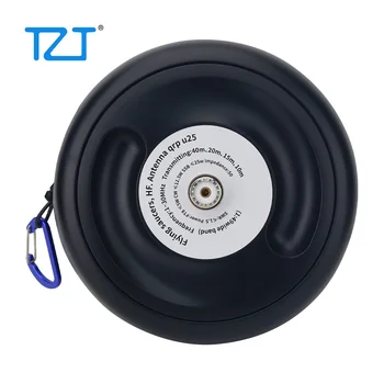 Antenna HF con disco volante TZT 1-30 MHz 25 W Antenna QRP U25 a onde corte con bassa potenza per radio amatoriale