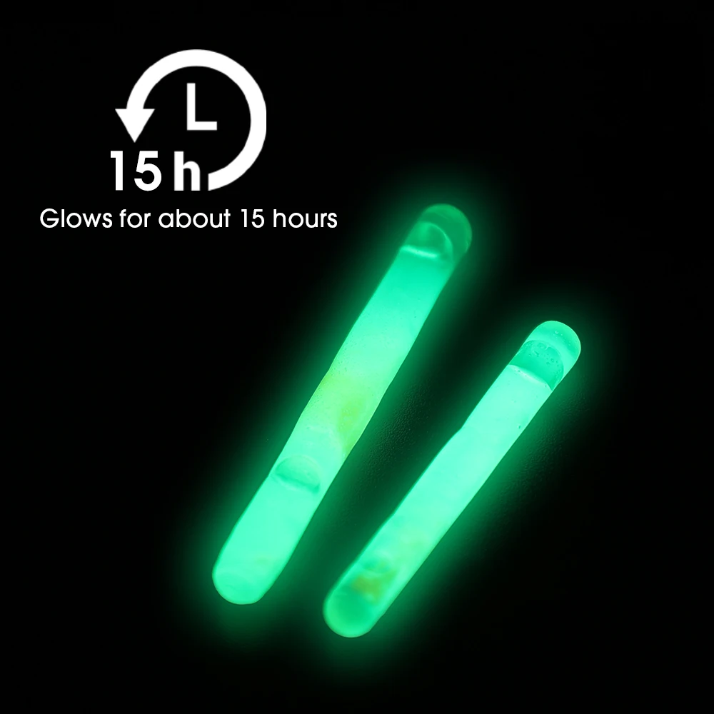 Description Picture 5 of item50/100PCS Fishing Float Light Stick Fluorescent Lightstick LED Fluorescent Dark Glow Sticks Fishing Float Accessories 2.2-4.5mm