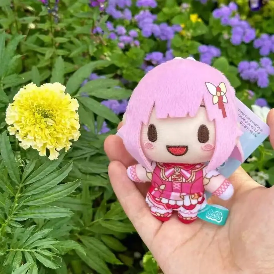 10CM Anime Project Sekai Yoizaki Kanade Akiyama Mizuki Cosplay Cute Stuffed Body Plush Cartoon Pendant Birthday Gifts plush toy plush doll