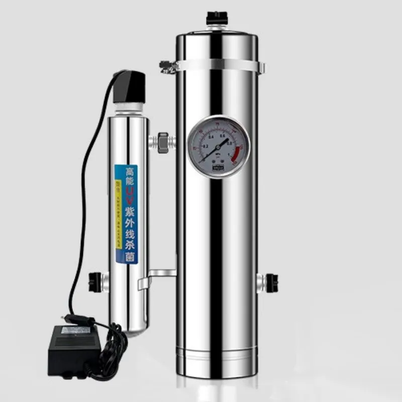 

High Quality Home Water System PVDF Washable Ultrafiltration UF Water Purifier Mineral Stainless Steel Water Filter with UV