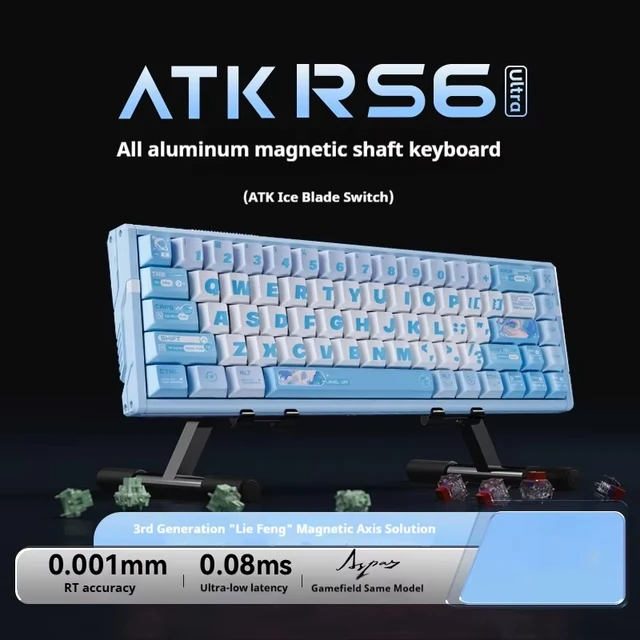 ATK RS6 Ultra Gaming Magnetic Switch Keyboard 0.005MM Rapid
