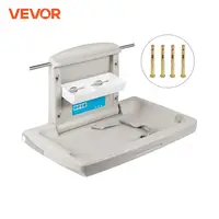 VEVOR Baby Changing Station Commercial Wall Mounted Baby Diaper Changing Table Fold Down Vertical Restrooms Baby Changing Table 1