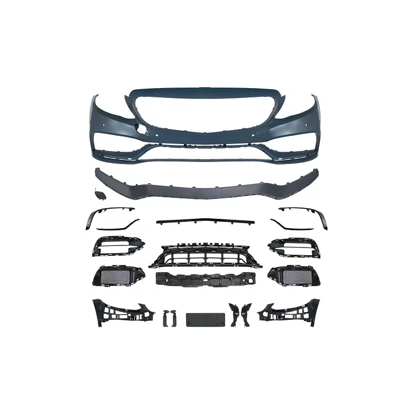 

Suitable for Mercedes-Benz W205 Body Kit C63 Front Bumper 2015-2021