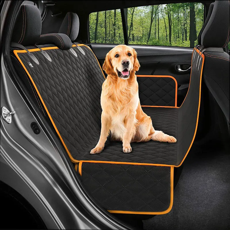 

Dog Car Seat Cover Waterproof Pet Travel Puppy Carrier Hammock Car Rear Back Seat Protector Mat Safety Carrier Pad For Dogs