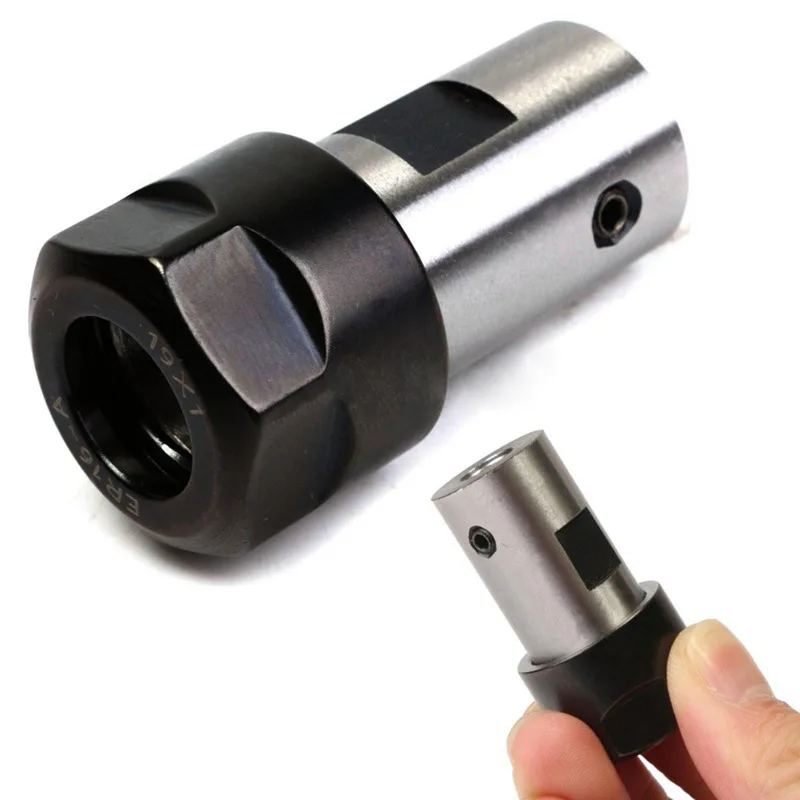 ER16 Collet Chuck Motor Shaft Spindle Extension Rod Holder 8MM CNC Milling mobile woodworking bench