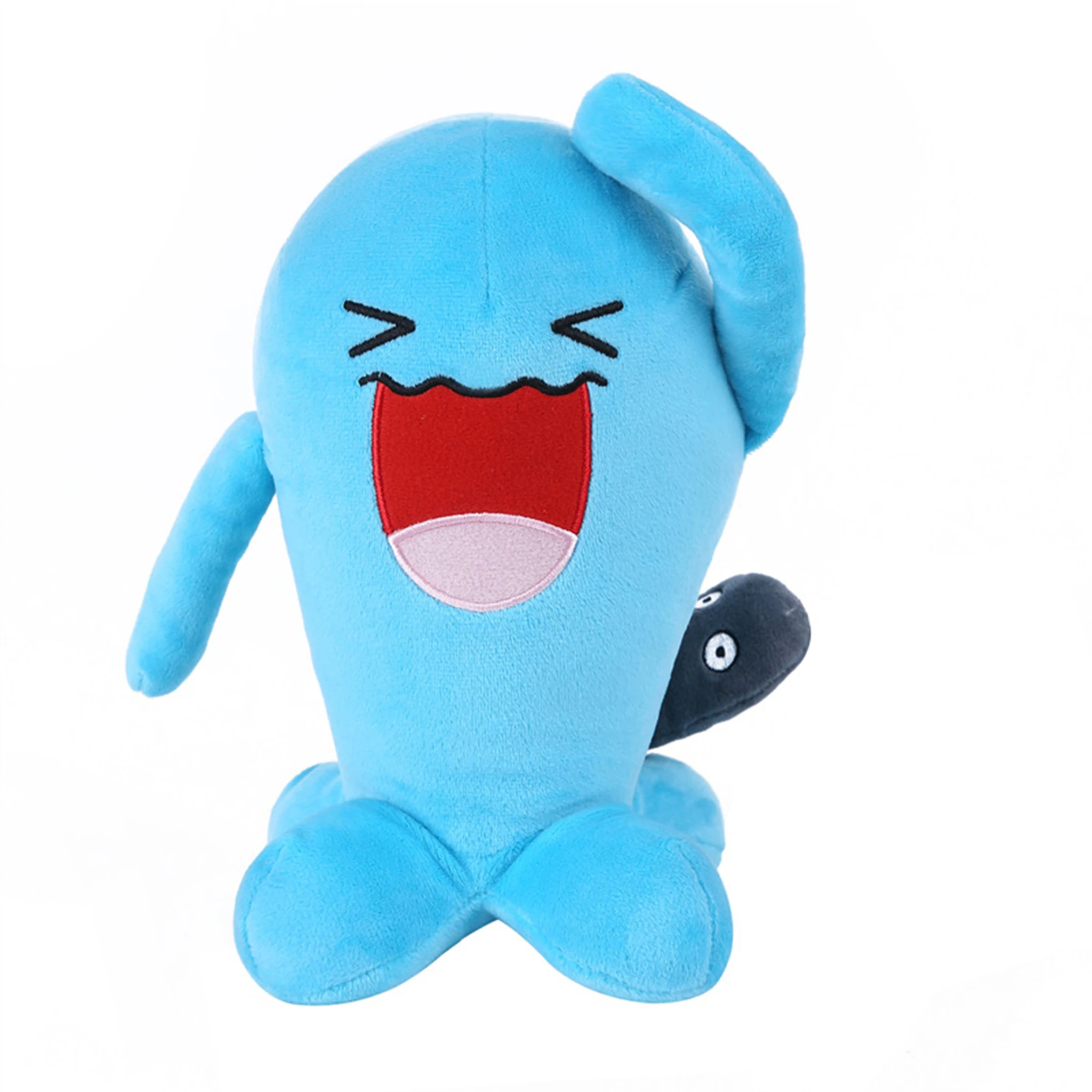Anime Wobbuffet Plüschpuppe, weiches Kuscheltier, Geburtstagsgeschenk, Kinderspielzeug, weiche und bequeme Stoffpuppe, Heimdekoration