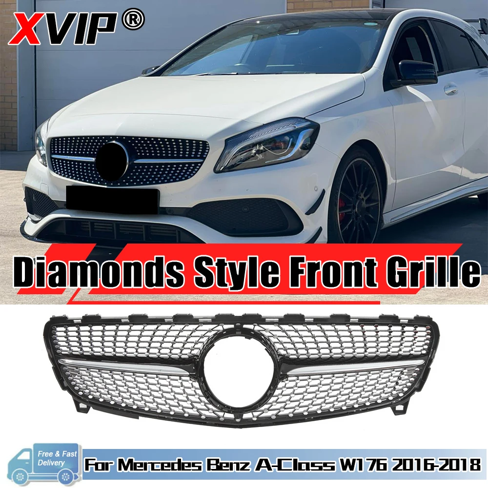 IREZ 2 Stück Spiegelabdeckungen Für M-ercedes Benz A Klasse W176 2013