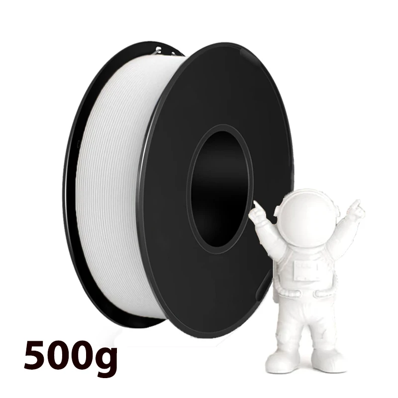Premium PLA 3D Printing Filament – Gray and White, 1.75mm Diameter, Vacuum-Sealed Spool