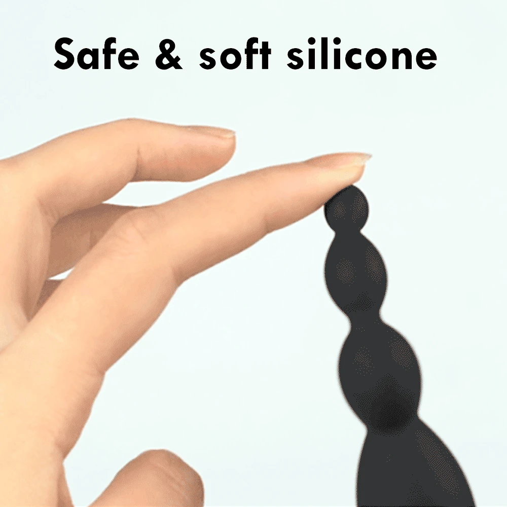 Anala pärlor vibrator mjuk silikon prostata stimulator dam_voghion.com