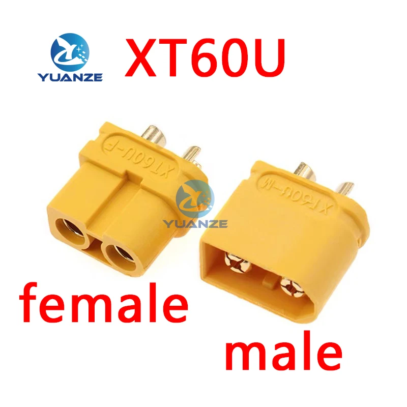 Conversion Plug 5pcs Amass XT60U XT60 Upgrade With 3.5mm Gold Plated Banana Plug For Rc Drone Car Boat female male XT60U-M/F