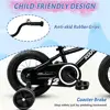 Children's BMX-Style Bikes, 12-20 Inch, with Removable Training Wheels for Ages 2-10, Ideal Birthday Gift