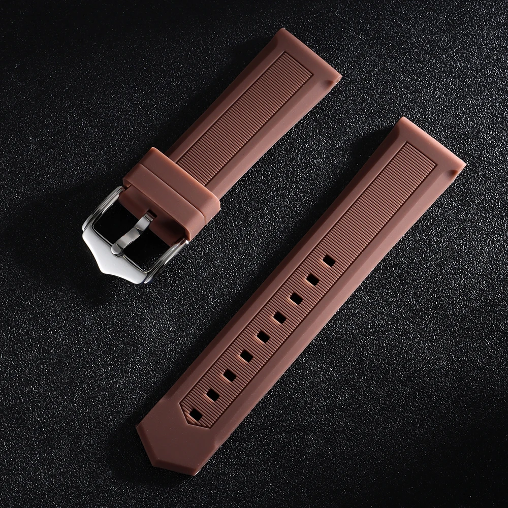Silicone Sport Watch Band – Universal Rubber Wrist Strap