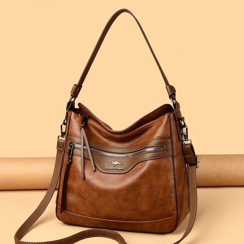 Borse a tracolla ad alta capacità borsa a tracolla grande di alta qualità borsa a tracolla di design di lusso Messenger Sac Casual Tote Bags Sac - immagine 2