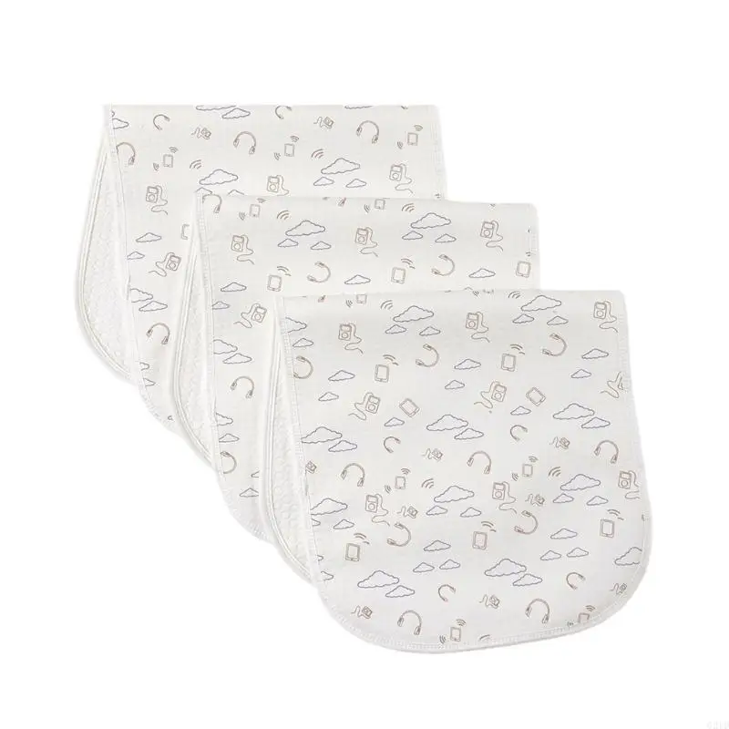 Soft & Breathable Baby Changing Mat Infant Nappy Mat Reusable & Washable Pad G2TD