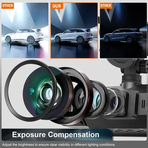 Dashcam for Cars 4 Channel Black Box WiFi Driving Camera FHD 1080P Night Vision Loop Recording Add Hardwire Kit Car Accessories - Image 4