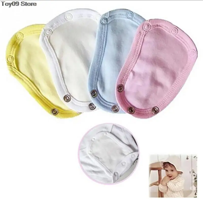 

13*9cm 4 colors Lovely Baby Boys Girls Kids Jumpsuit Diaper Lengthen Extender Extension Solid Soft Jumpsuit Bodysuit Extender