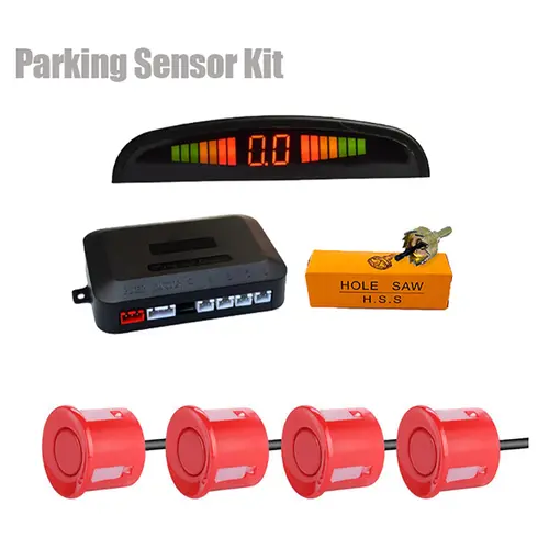 Car LED Parking Sensor Kit with 4 Radar Accurate Digital Display of Obstacle Distance Alarm Parktronic Kit Suitable For Most Car - Image 10