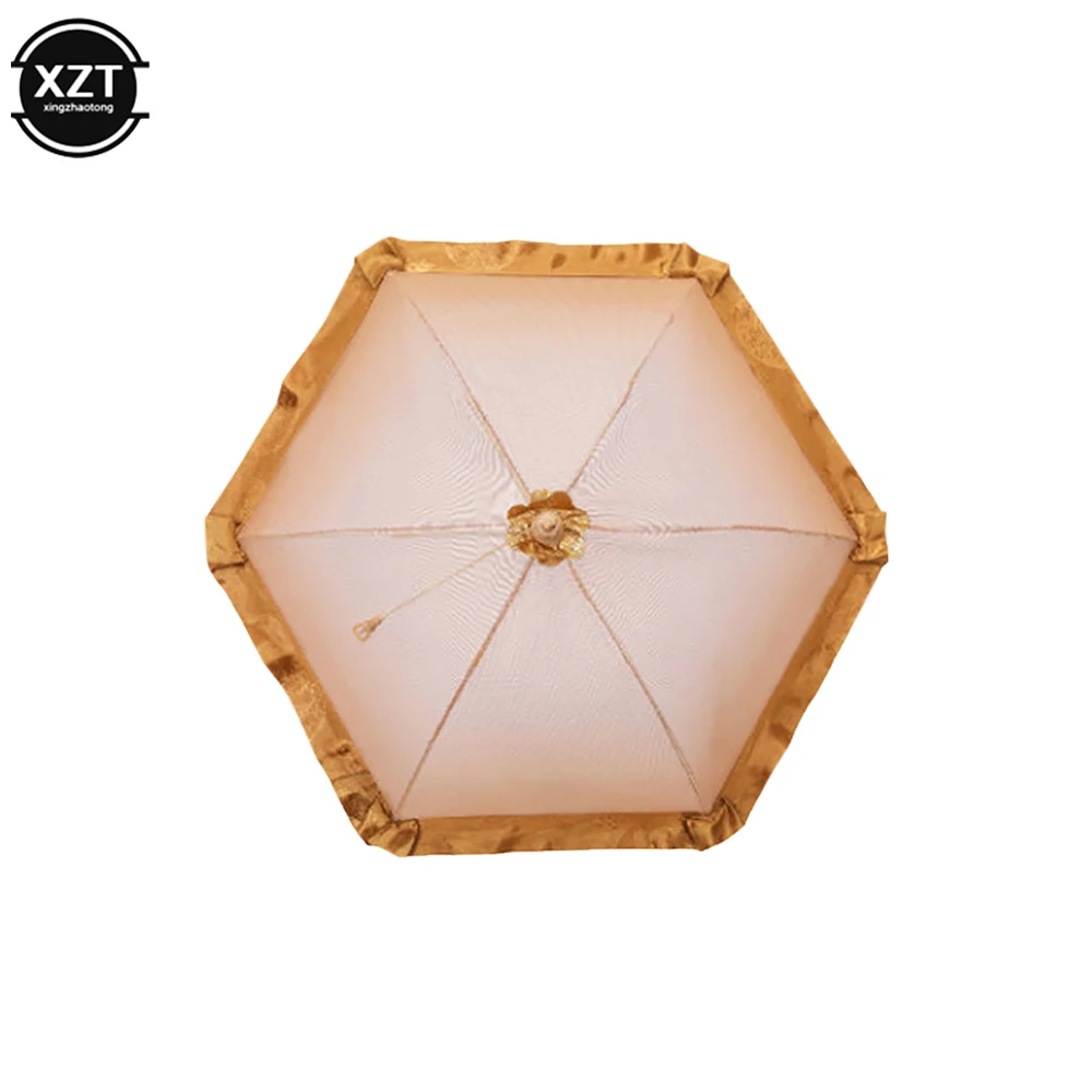 Foldable Food Mesh Cover Fly Anti Mosquito Pop-Up Food Cover Umbrella Meal Vegetable Fruit Breathable Kitchen Accessories food cover