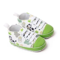 Baby Canvas Shoes for Boys and Girls Cute Animal Printed Soft Cotton Sole Spring and Autumn Casual Shoes 3