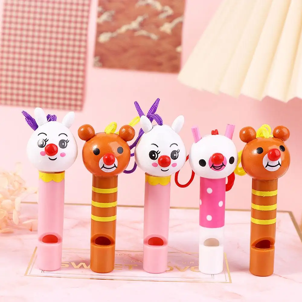 

Cute Multicolor Wooden Whistles Kids Birthday Party Favors Decoration Baby Shower Noice Maker Toys Goody Bags Pinata Gifts