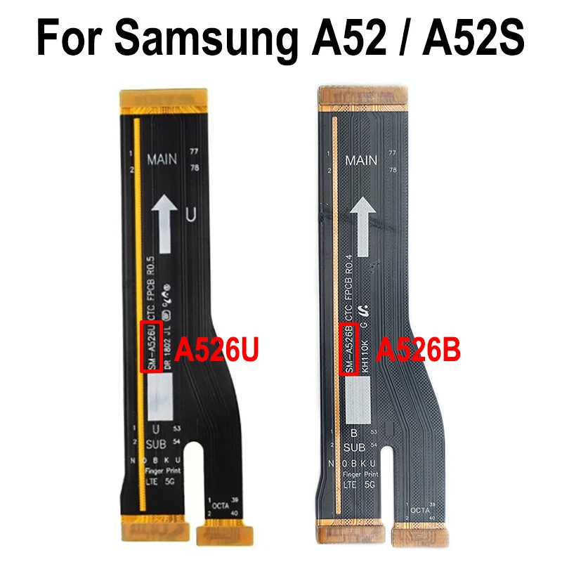 Main connector flex for samsung galaxy a52s a52 5g a526u a526b a528b