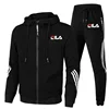 Spring And Autumn New Men's Sportswear 2-piece Set Zipper Jacket Casual Sports Pants Brand Clothing Men Jogging Sportswear Set 2