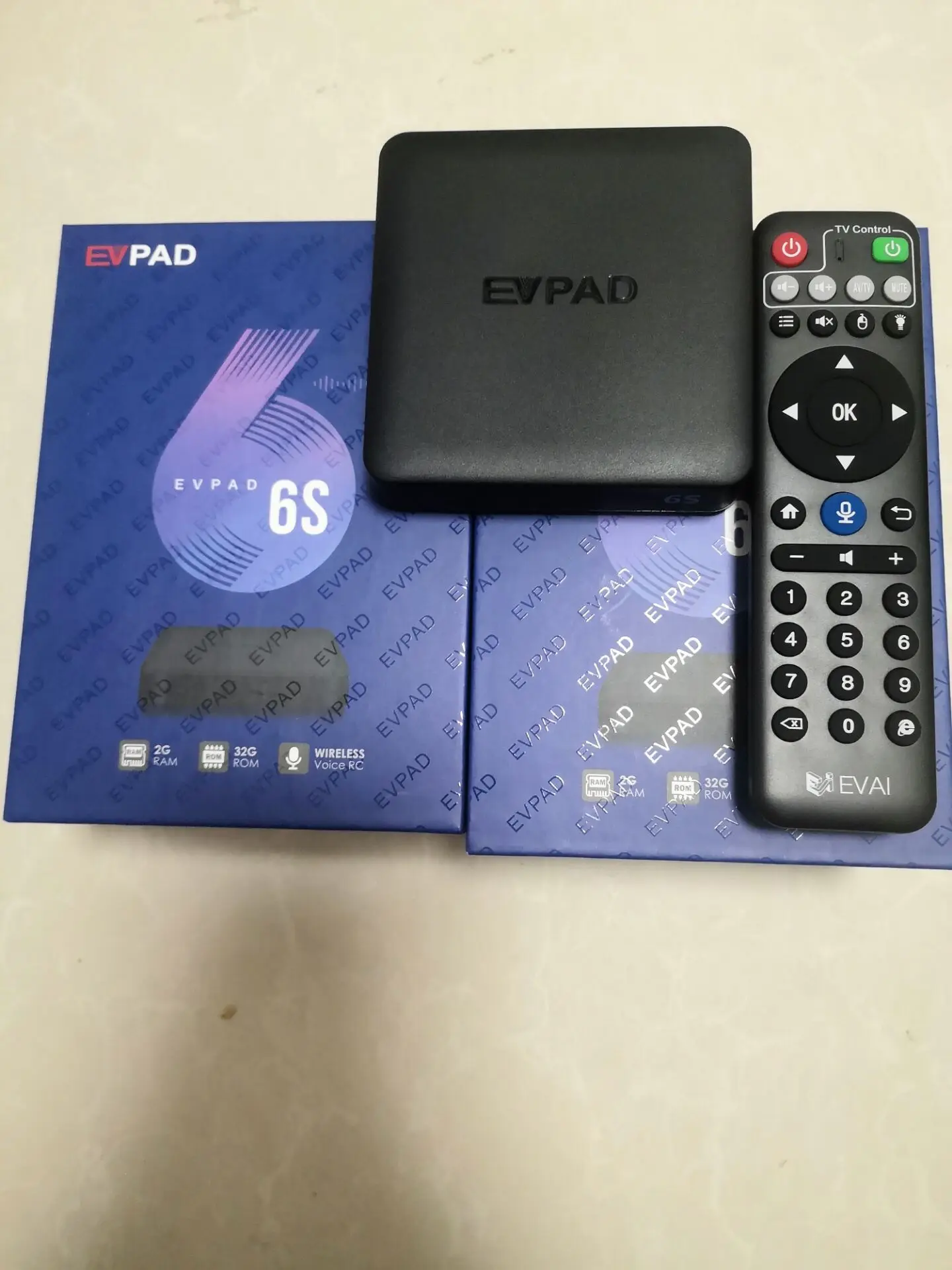 [Genuine]evpad 10p australia tv box 2023 evpad 6p japan 64G with voice  control hot in korea usa canada vietnam france philippin