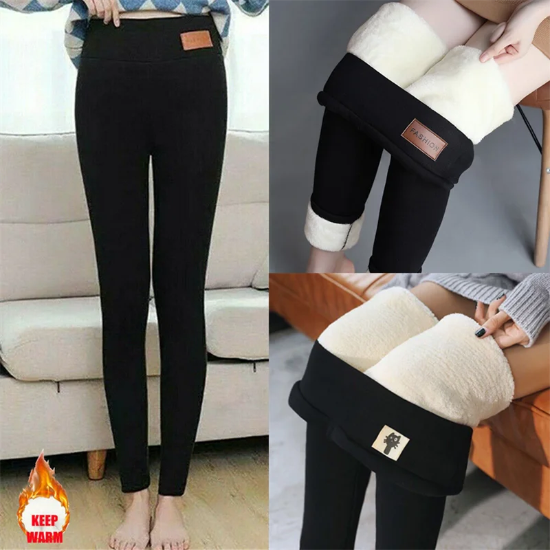 Women Leggings High Waist Plush And Thickened Flesh Color Thin And Warm  Legging Autumn And Winter Pants One-piece Pant Bare Legs - AliExpress