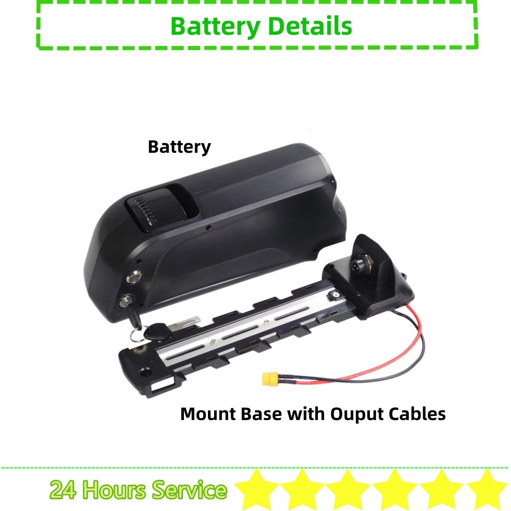 Electric Bike Lithium Battery Pack Dolphin Ebike Battery 48V 10Ah 10.4Ah 12Ah 12.8Ah 14Ah 36V 15Ah 20Ah 52V 14Ah With Charger For EBO Dolphin