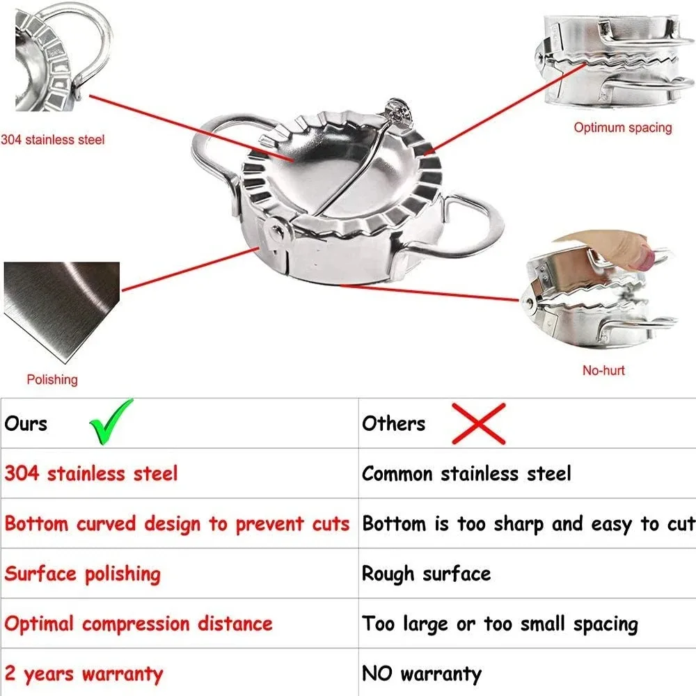 Stainless Steel Dumpling Maker 3