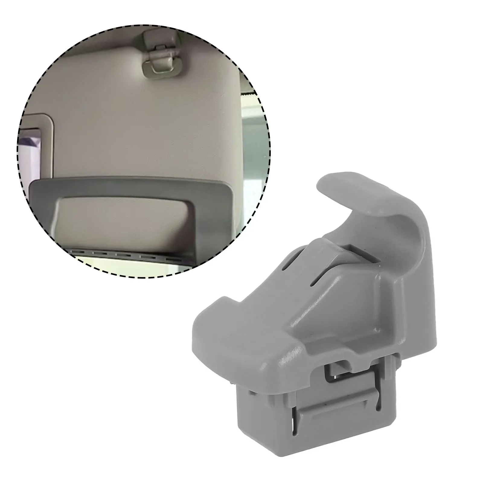 

1pcs Sun Visor Hook Clips Grey For Impreza For Legacy For Outback 08-23 92018FG001ME Sun Visor Hook Clips